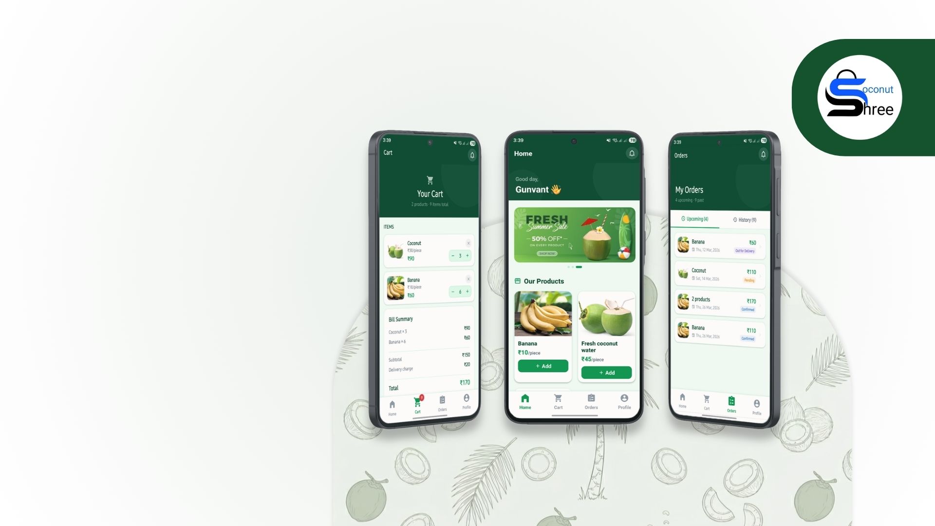 Shree Coconut App